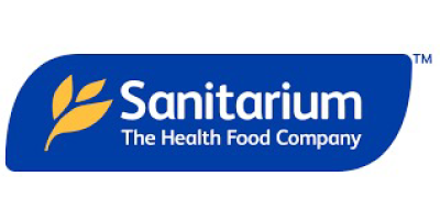 Sanitarium logo, The Health Food Company.