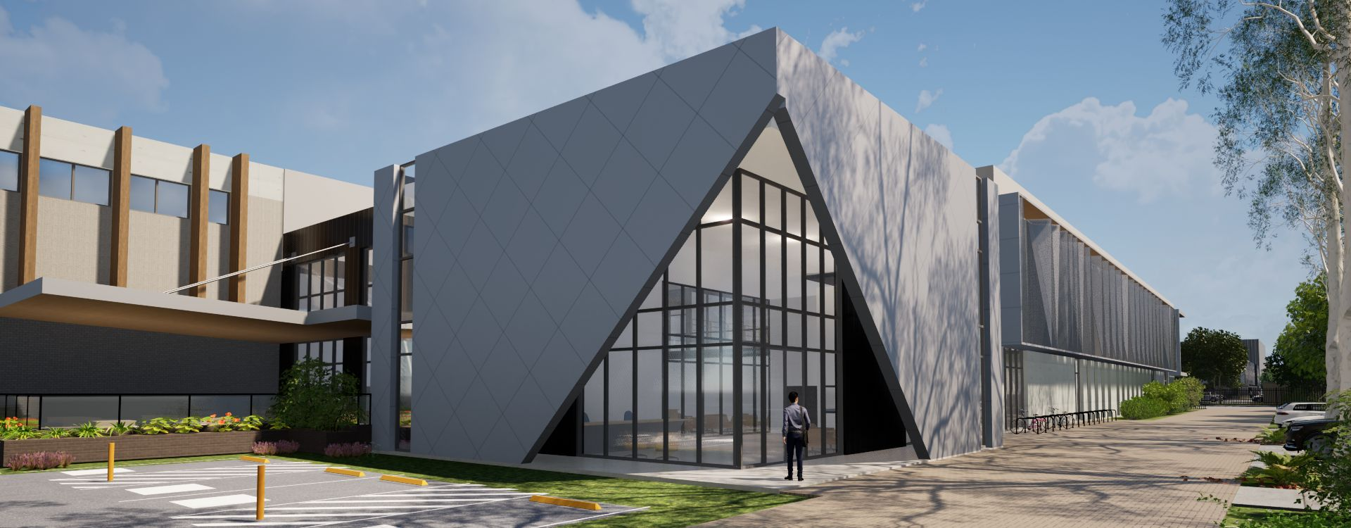 Artist impressions on Konsberg Defence Australia facility to be built in the Hunter region of New South Wales