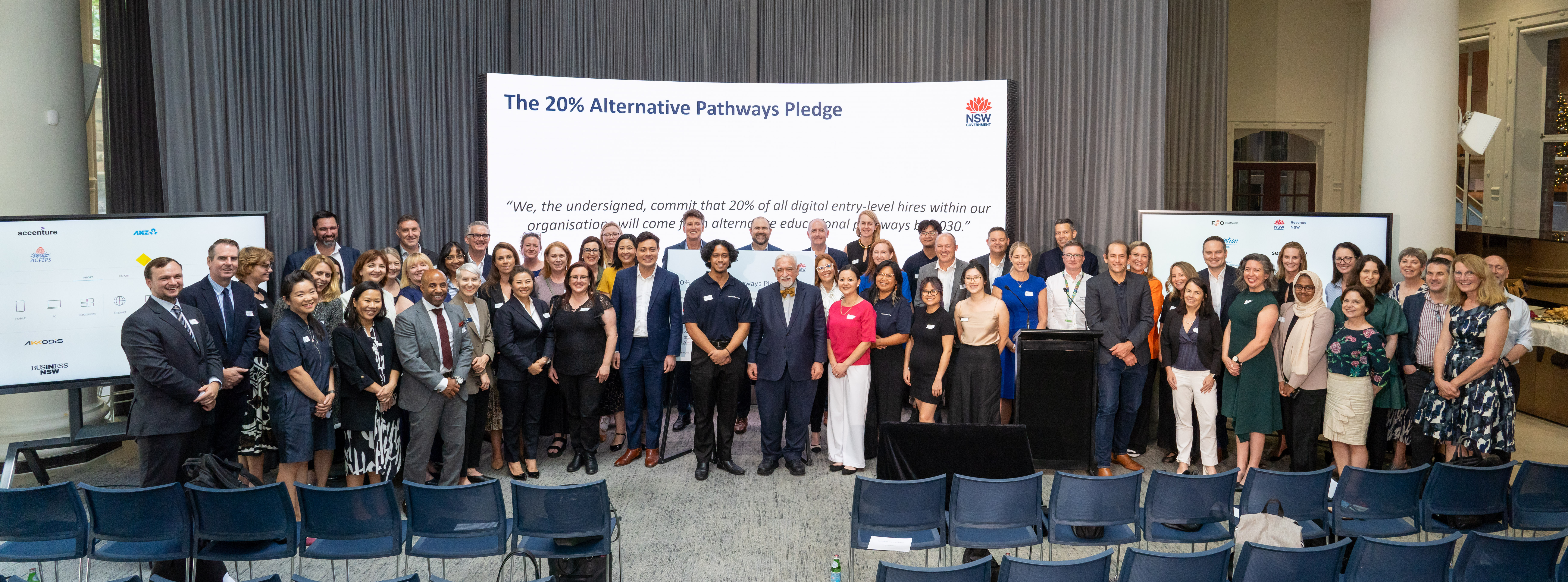 20% Alternative Pathways Pledge event